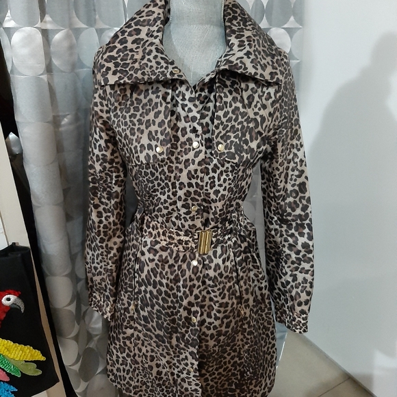 Pelle Studio Jackets & Blazers - Lightweight animal print rain jacket
